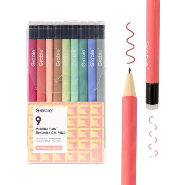 Erasable Gel Pen Set 9ct